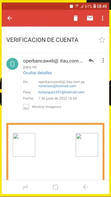 Revelan correos usados para robar dinero de cuentas bancarias