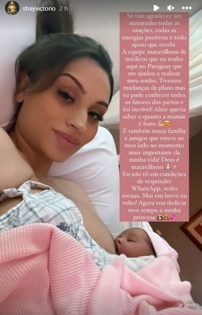 Nace Alice, la hija de Jean Fernandes