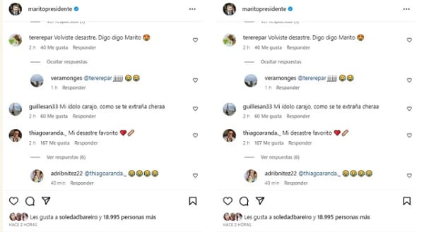 Marito y su inesperado retorno a las redes: amor y nostalgia en un solo posteo