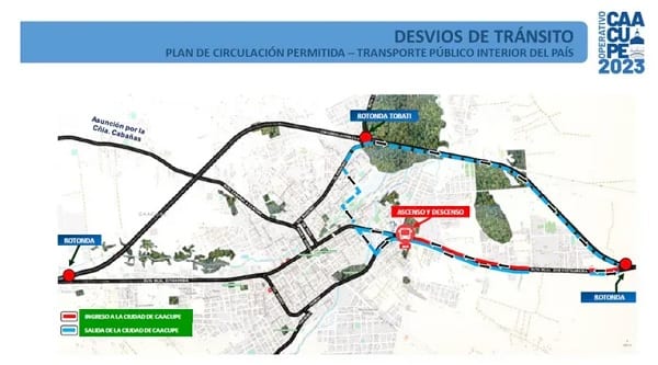 Operativo Caacupé 2023: Novedades en circulación y restricciones