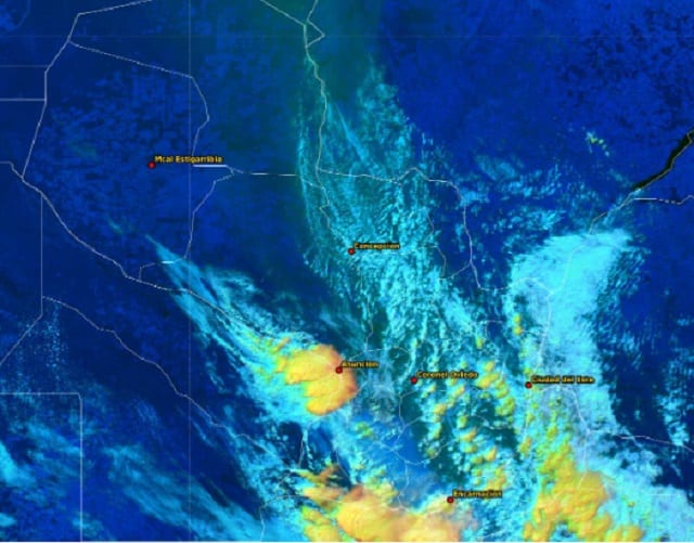 Alerta de tormentas para Central y otros ocho departamentos