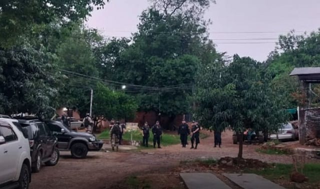 Operativo en Lambaré: incautan drogas y detienen a cabecillas