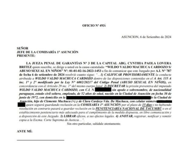 Gracias a la presión ciudadana acusado de abuso sexual en menores ya está preso