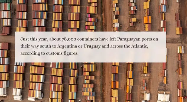 Washington Post califica a la hidrovía del país como “superautopista de cocaína”
