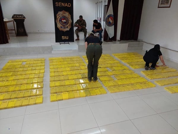 SENAD incauta 430 kilos de cocaína destinados a Europa en Chaco