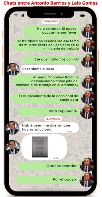 Pedido de Lalo a Cartes: Barrios lo resolvió en tiempo récord