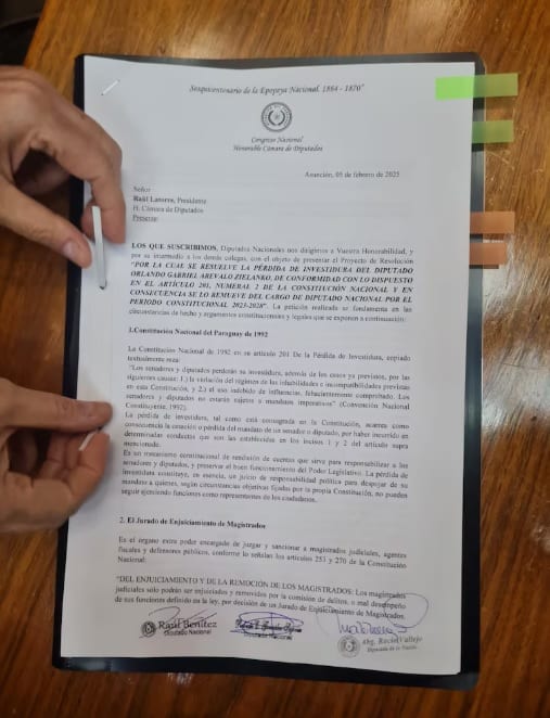 Diputados inician colecta de firmas para expulsar a Arévalo