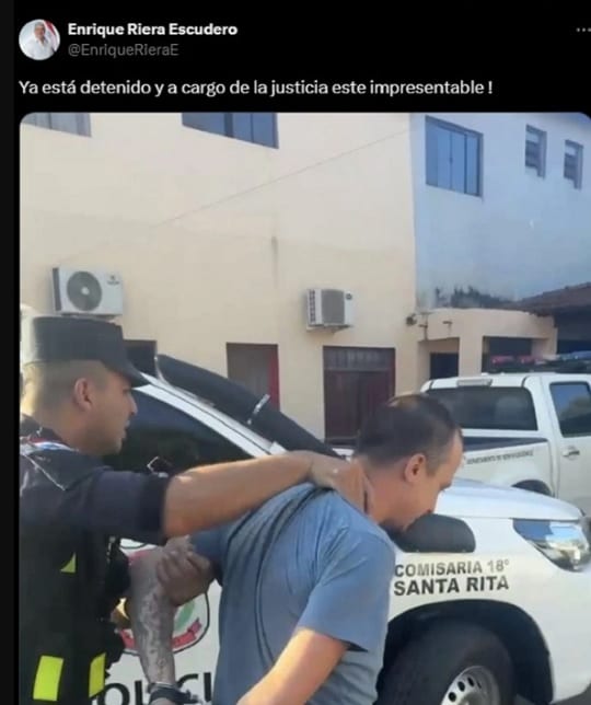 Riera anunció por error la detención de un agresor que sigue prófugo