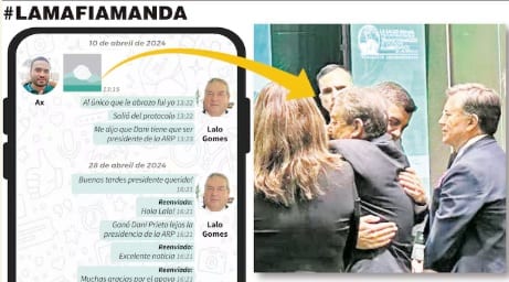 Chats revelan presunto favor de Lalo Gomes a Cartes en caso Messer