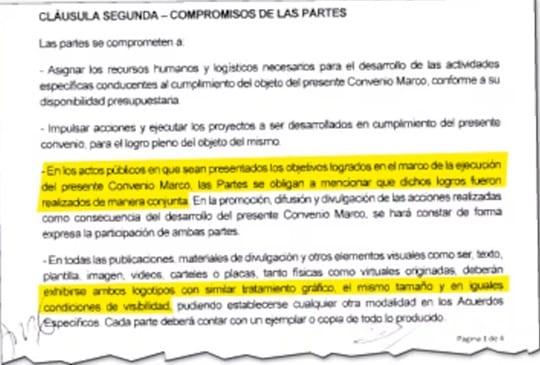 Convenio entre la UNA y socios de Peña sin retorno económico