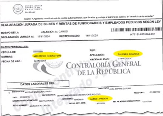Hijos de legisladores ingresan como aprendices en Itaipú sin figurar en registros oficiales