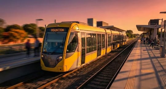 Tren de cercanías.