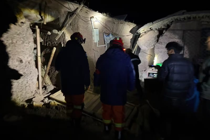 Imagen de la cobertura: Terremoto de magnitud 7 en China deja al menos 16 muertos