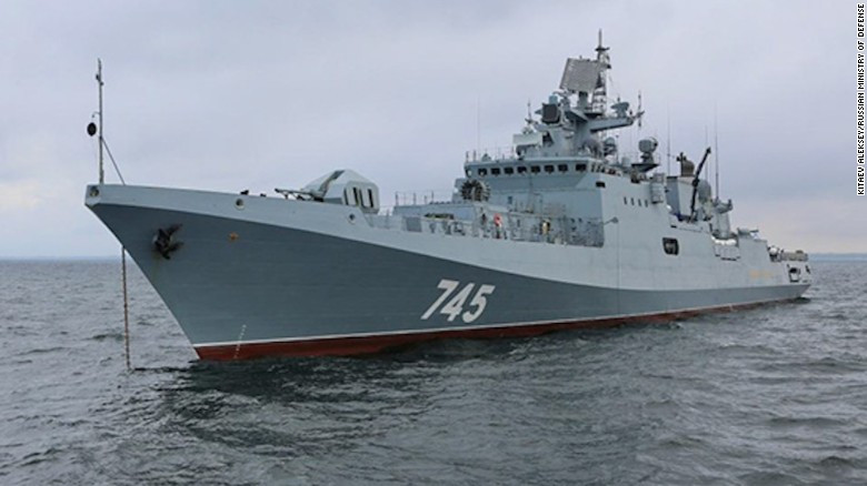 Rusia envía buque de guerra tras ataque de EE.UU. a Siria