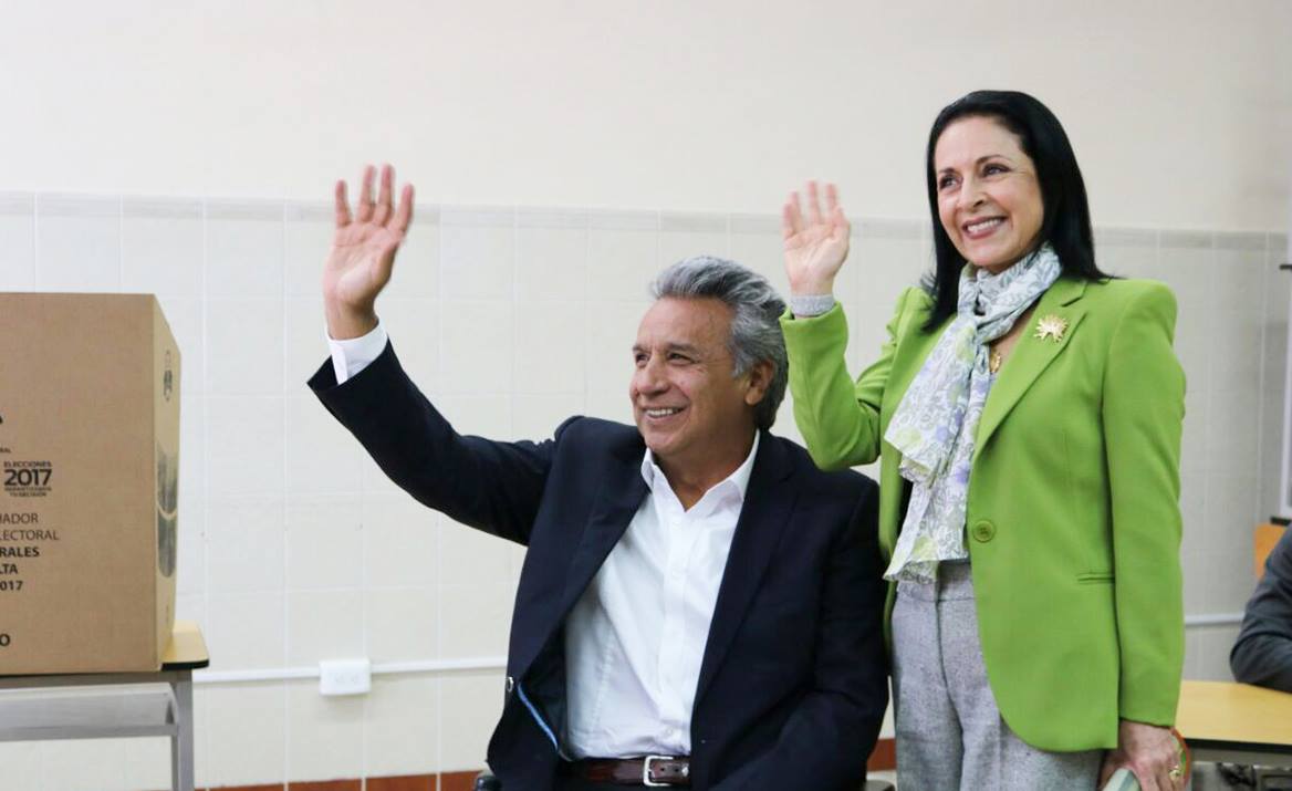 Moreno sería el próximo presidente de Ecuador