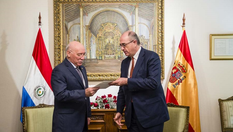 Embajador español ratifica buenas relaciones con Paraguay