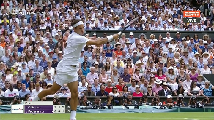 Federer se apodera de Wimbledon