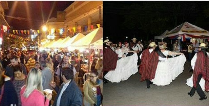 Festejo multitudinario por aniversario de Asunción