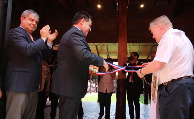 Riera, Cartes y Trento. Foto: MEC.