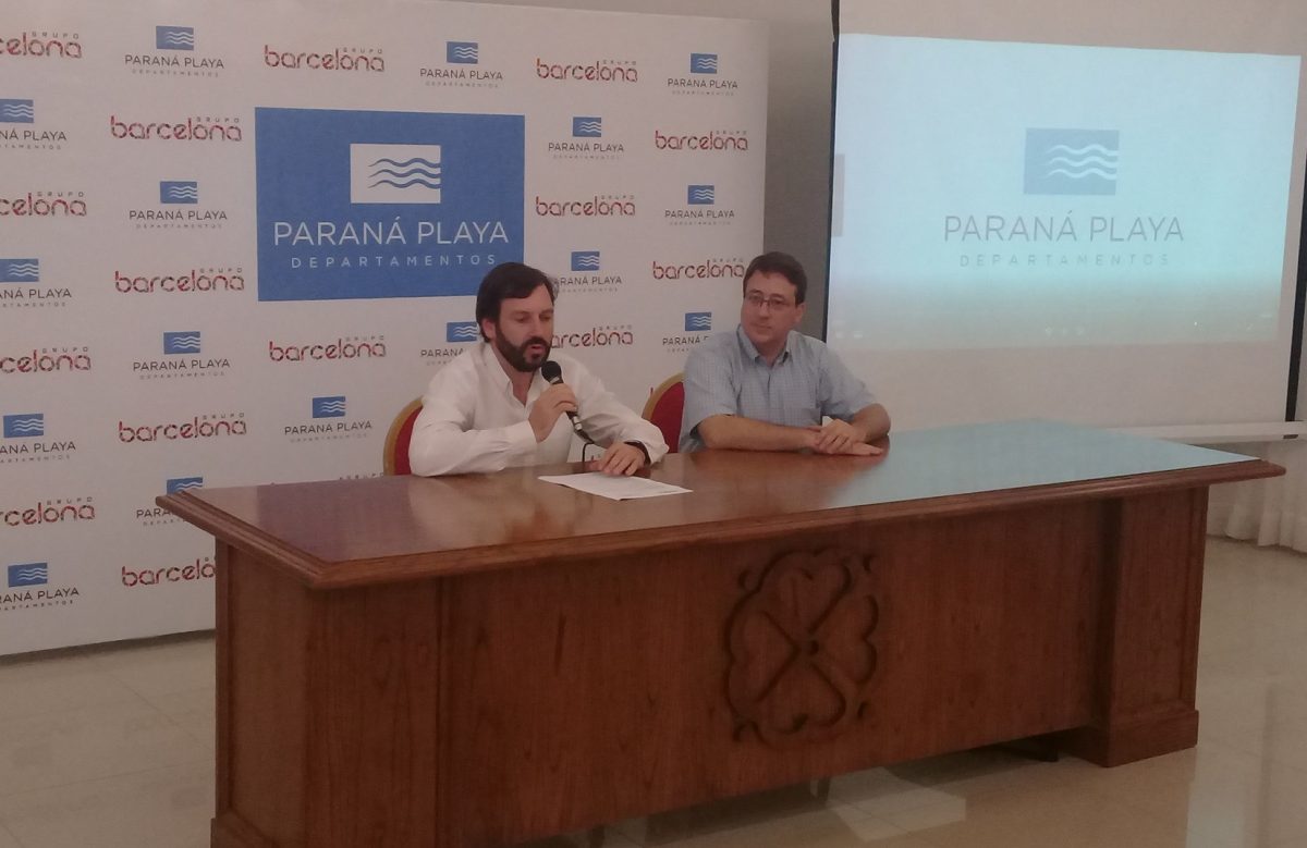 Emprendimiento “Paraná Playa” fue lanzado por el Grupo Barcelona