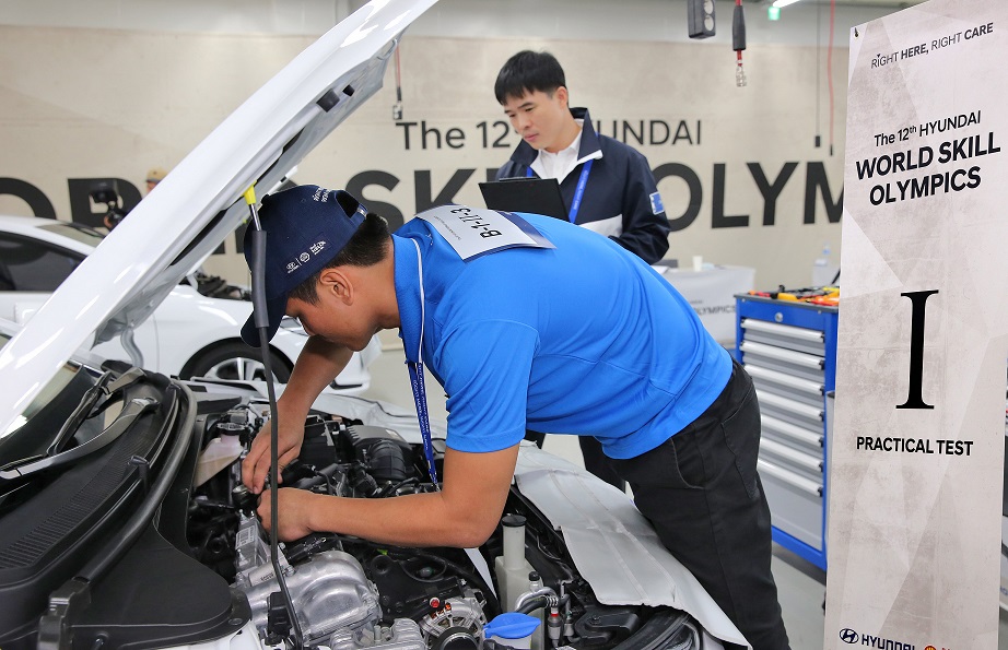 Paraguayo participó en Olimpiadas de servicio de Hyundai en Corea