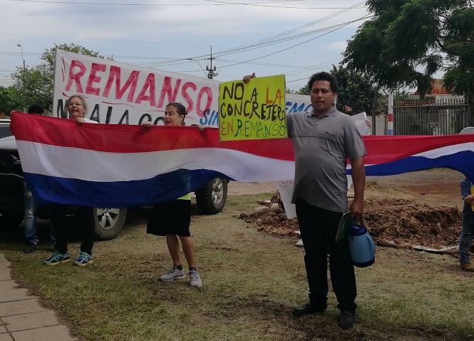Pobladores de Remanso rechazan instalación de industria concretera