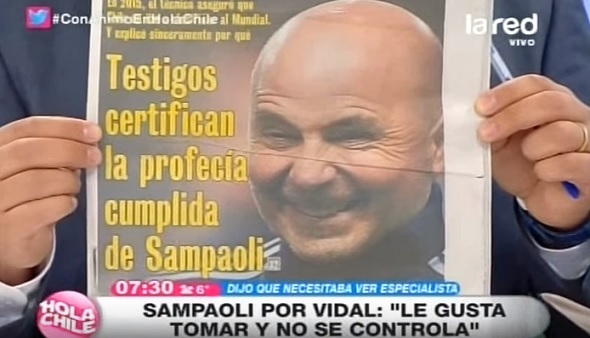 Sampaoli trató de ebrios y fiesteros a futbolistas chilenos