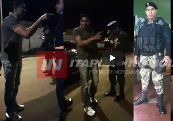 Guardia de Afara fue detenido por conducir ebrio y amenazó a policías