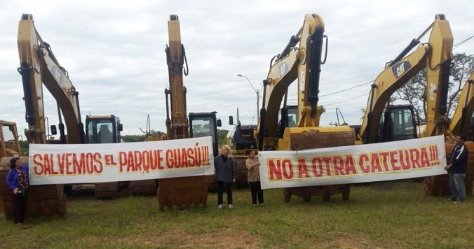 Organizan actividades para defender el Parque Guasú