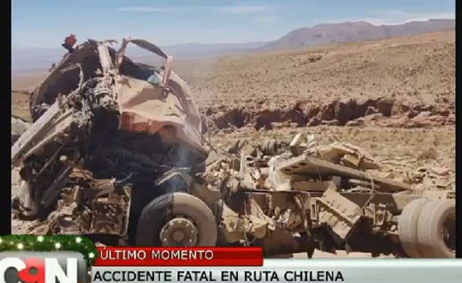 Accidente deja un paraguayo fallecido en Chile