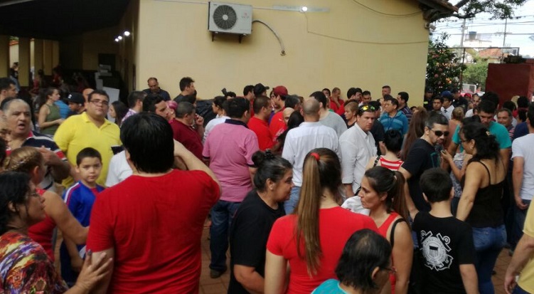 Masiva concurrencia de electores en San Lorenzo