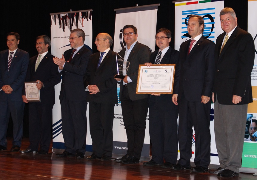 Comtel recibe Premio Nacional de Calidad