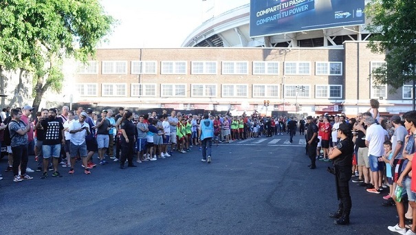 Amenaza de bomba en estadio argentino