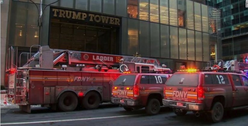 Incendio en la Torre Trump genera alarma en Nueva York