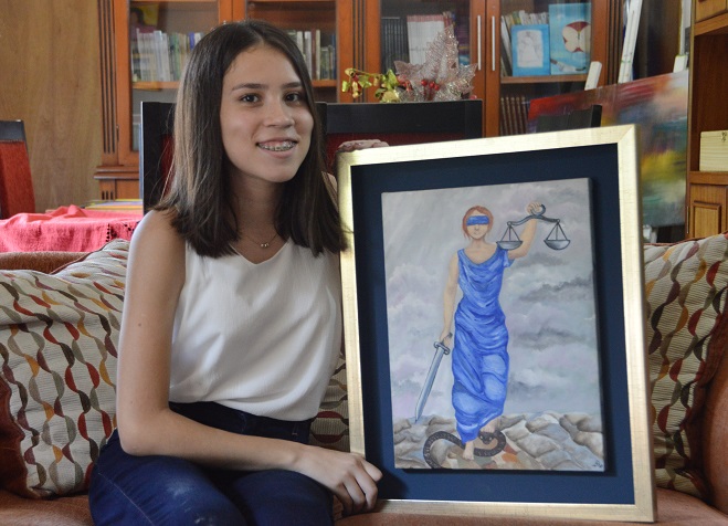 Artista paraguaya emula las pinturas de Picasso
