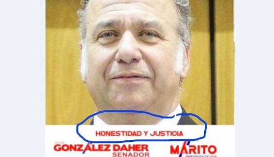 González Daher pregona honestidad y justicia, en campaña montada