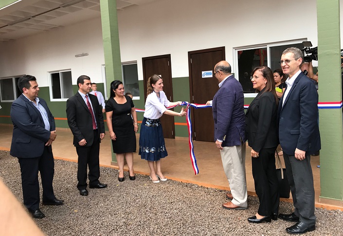 Asociación Heinfried Wolfgang Kress inauguró edificio de escuela en Itapúa