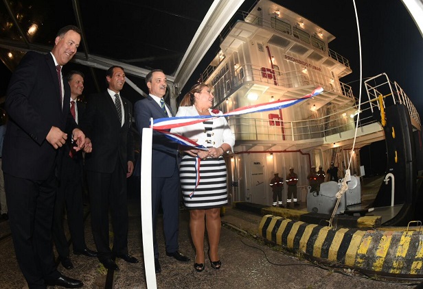 Inauguran el remolcador más moderno construido en el país