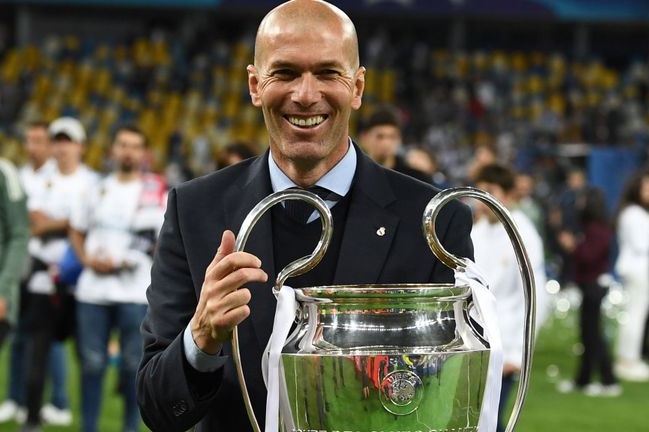 Zinedine Zidane renunció como entrenador del Real Madrid