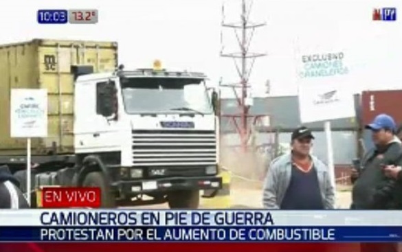 Camioneros anuncian movilizaciones ante suba de gasoil