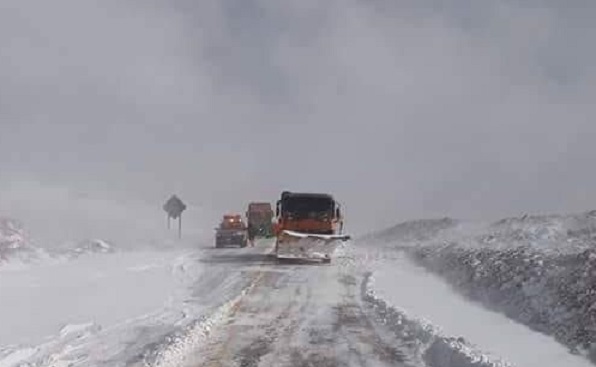 Unos 60 camiones paraguayos están varados en Chile a causa de la nieve