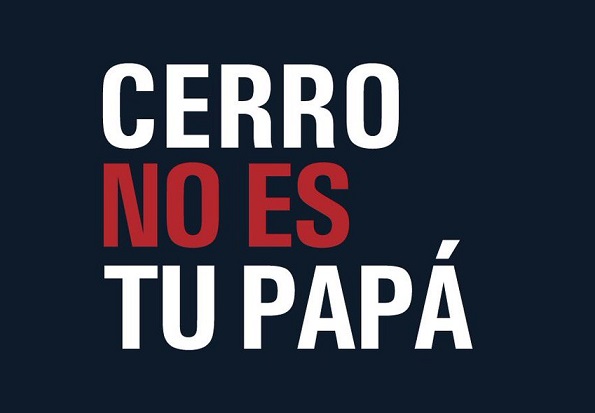 «Cerro no es tu papá»: La campaña del Ciclón por el Día del Padre