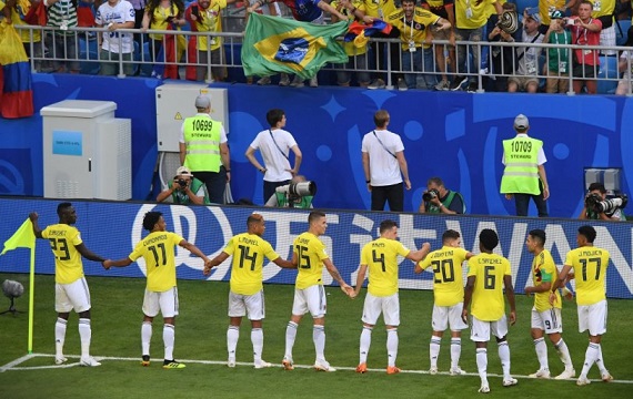 Colombia vence y espera por Suecia o Inglaterra