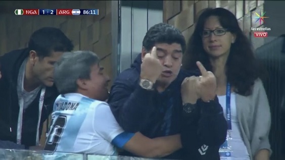 Un deteriorado Maradona genera todo tipo de comentarios y memes