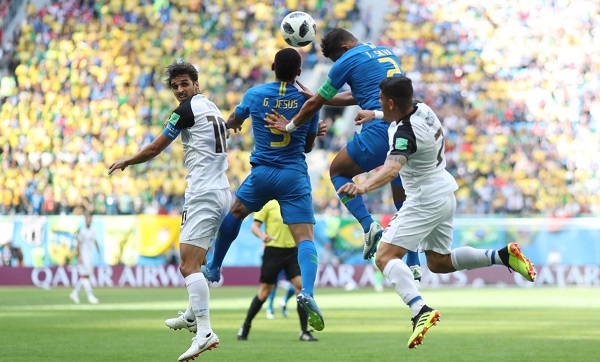 Sin convencer, Brasil triunfa ante Costa Rica