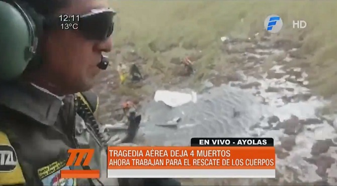 Video retrata trabajos de rescate de cuerpos en Ayolas