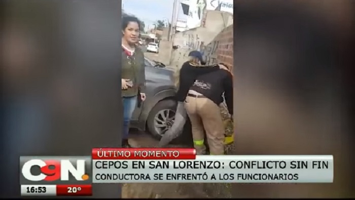 Nuevo enfrentamiento en San Lorenzo por colocación de cepos