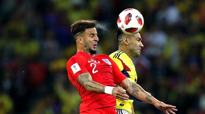 Inglaterra doblega a Colombia en penales
