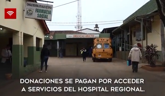 Cobran «donaciones» por servicios gratuitos en hospital público