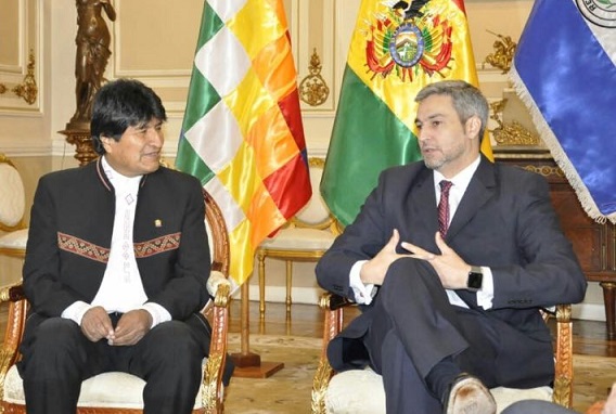 Marito promete gestionar ingreso como miembro pleno de Bolivia al Mercosur